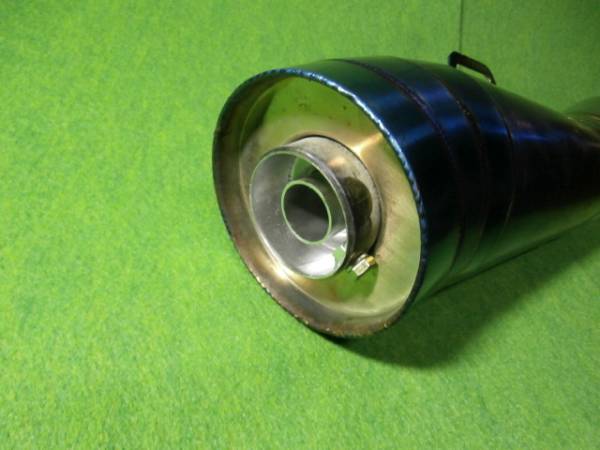 ゴメス　コニカル　サイレンサー　2本　差し込み60.5 コニカル GP サイレンサー マフラー 汎用 スリップオン コニカルGP