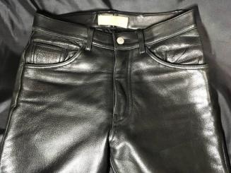 W74 レザーパンツ Sサイズ UNITED ARROWS ユナイテッド アローズ ブルーレーベル