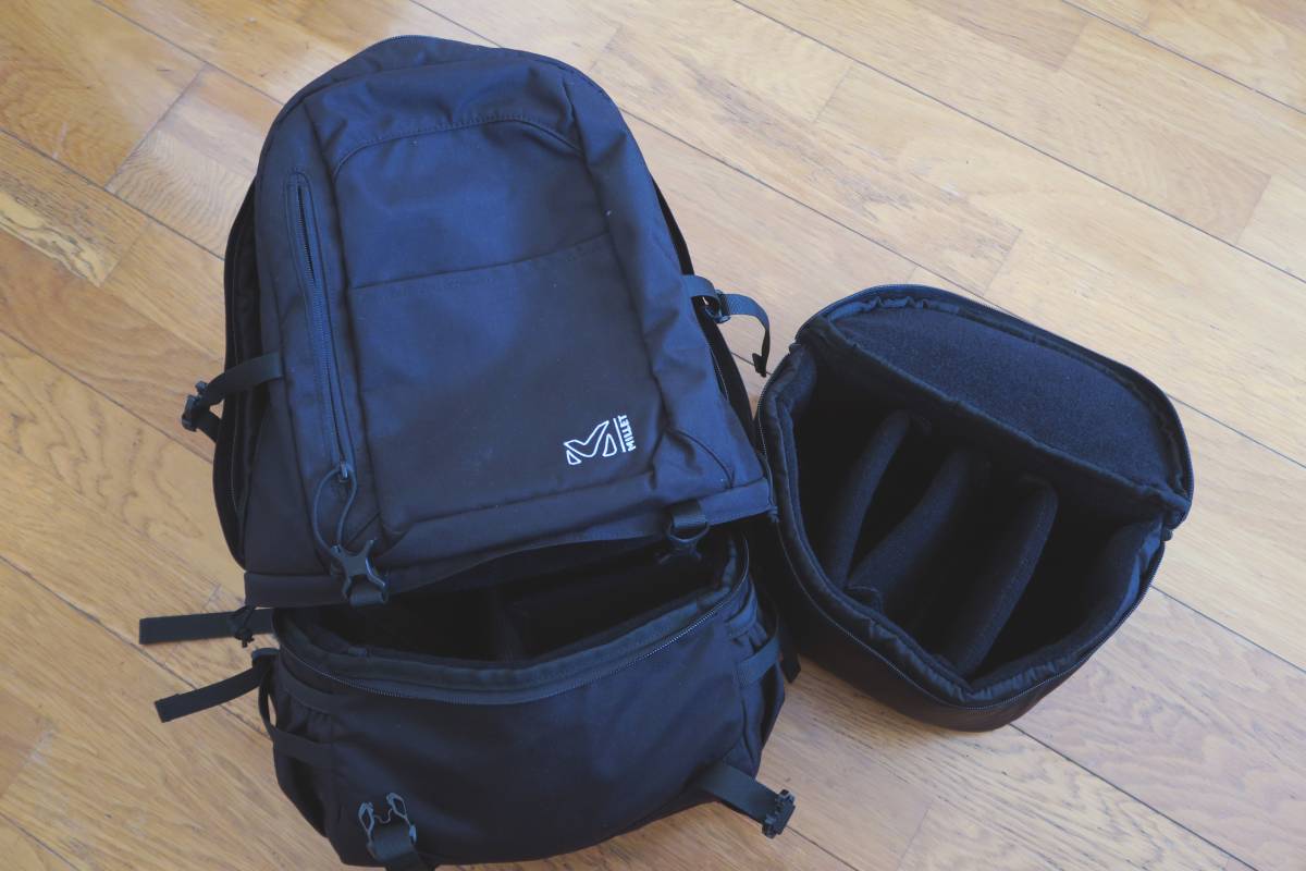 MILLET/ミレー リュック TARN 25 PHOTO ターン25 フォト BLACK/黒
