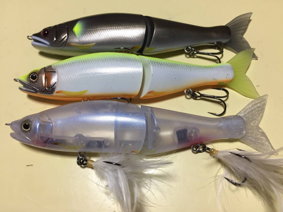 ガンクラフト ジョインテッドクロー178 フローティング ジョイクロ 3個セット 中古品 178F