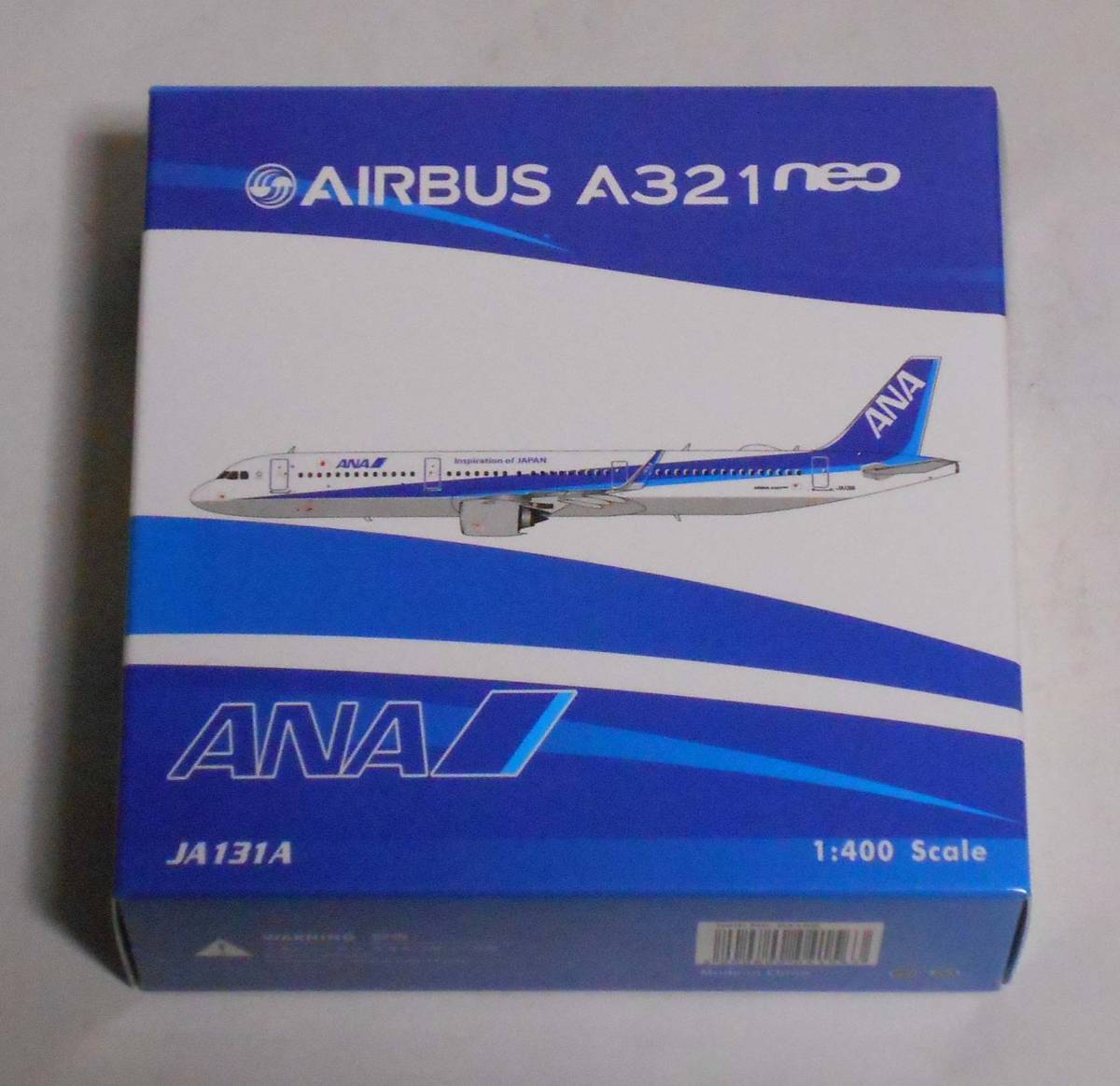 ANA Airbus A320neo Phoenix JA213A 1:400 A320 - Scale Airways All