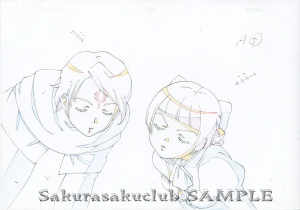 ★simoun シムーン アニメ素材Set /19話 マミーナ シムーンへのラストキス