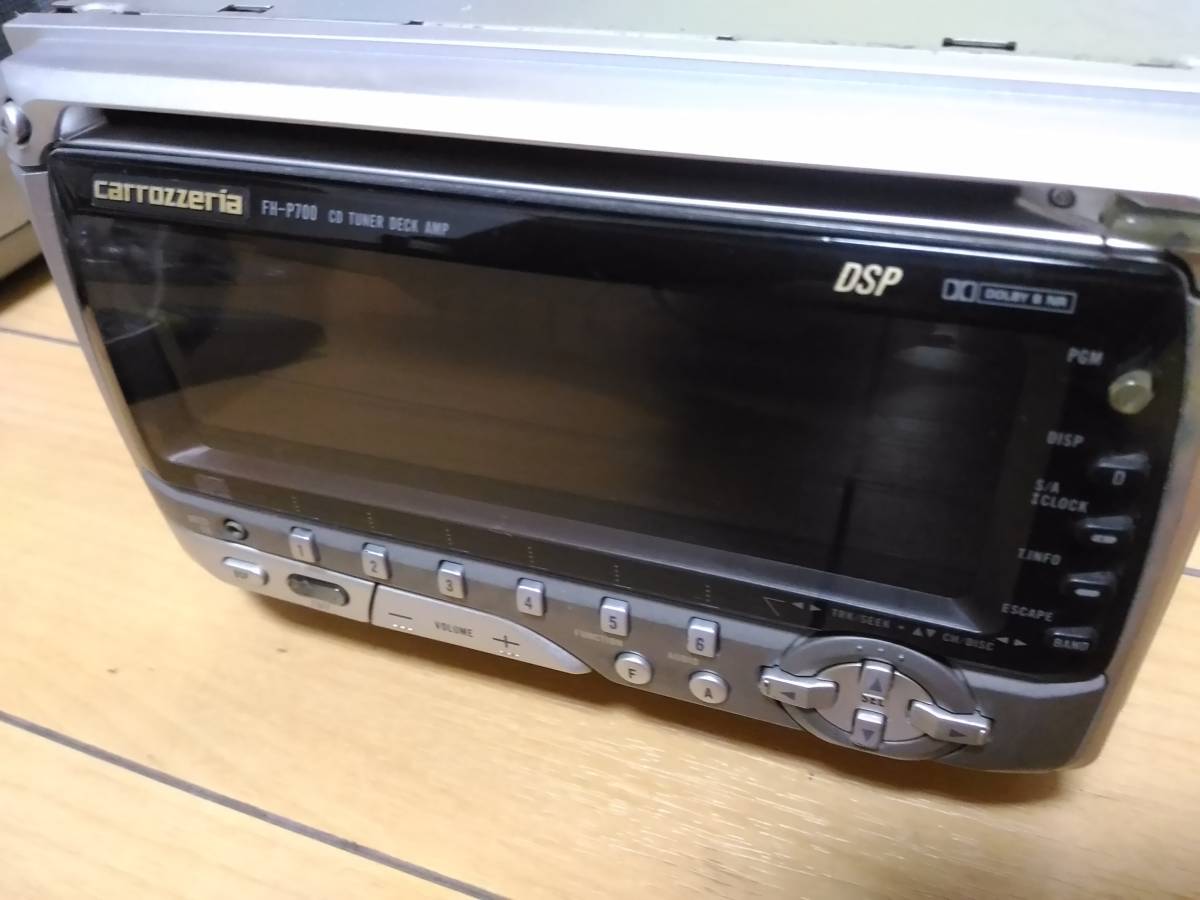 カロッツェリア FH-P700 CDデッキ カセットデッキ 2DIN DSP レベル
