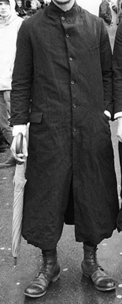 Paul Harnden ポールハーデン Mens Long Coat ロングコート 黒 男性用 売買されたオークション情報 Yahooの商品情報をアーカイブ公開 オークファン Aucfan Com