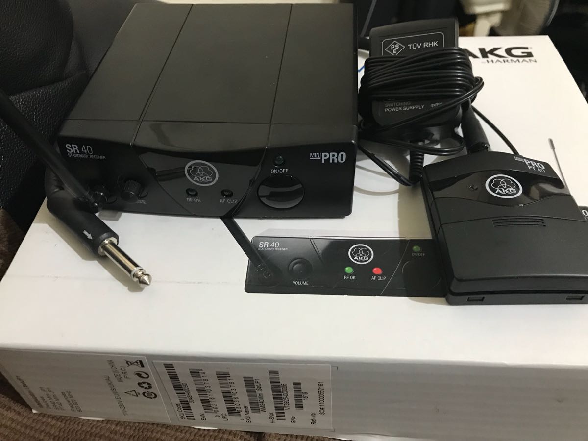 AKG ワイヤレスシステム WMS40 INSTRUMENTAL SET ギター ベース用