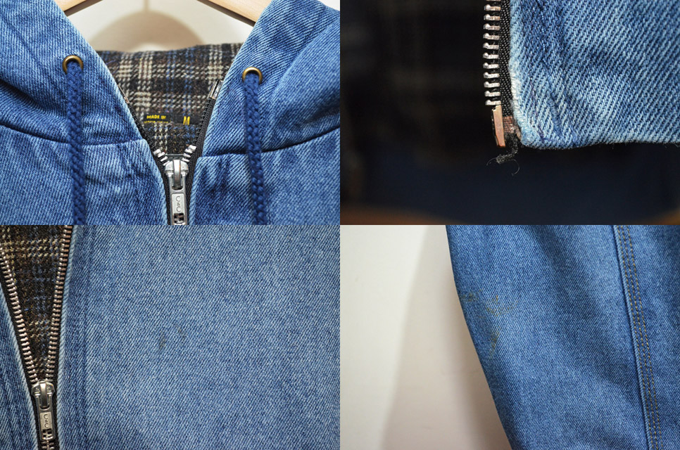 即決】90's Lee デニムパーカー リー DENIM PARKA アクティブ