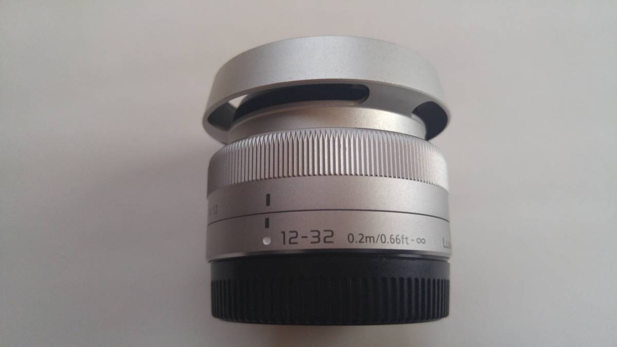 LUMIX G VARIO 12-32mm シルバー 金属マウント 中古良品 ☆実用 