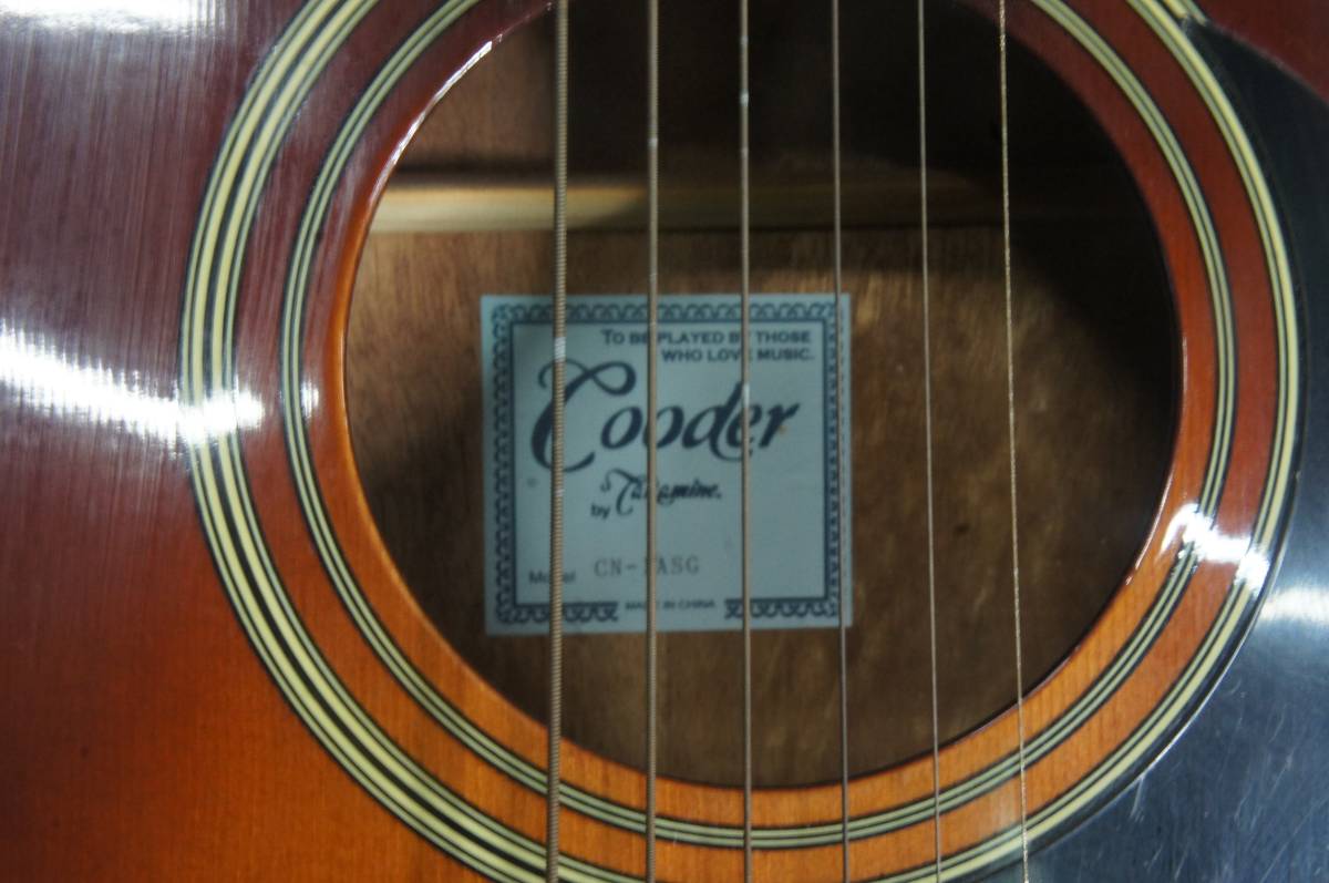 Cooder・by Takamine(タカミネ）ギター！CN-1ASG☆美品を格安で！説明 