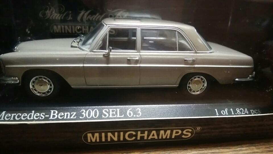 Mercedes 300 SEL 6.3 1968-72 1:43 ミニチャ-ンプス