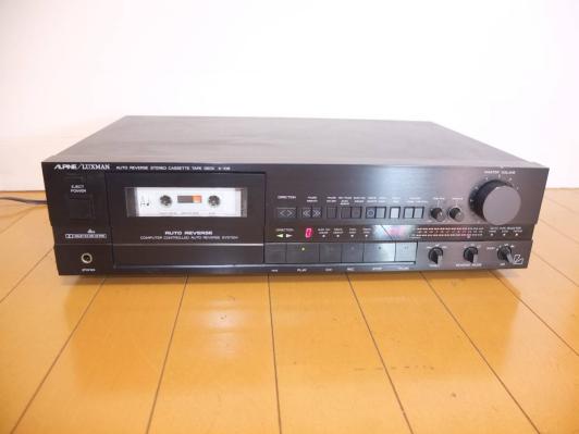 超希少 ALPINE/LUXMAN. K-106 オートリバース.カセットデッキ 録再OK