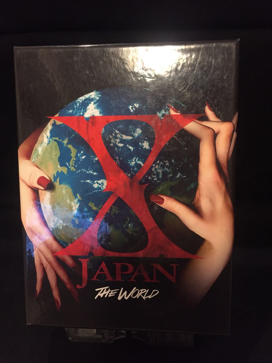 X JAPAN ベスト 「THE WORLD ～初の全世界ベスト～」初回盤　2CD+DVD