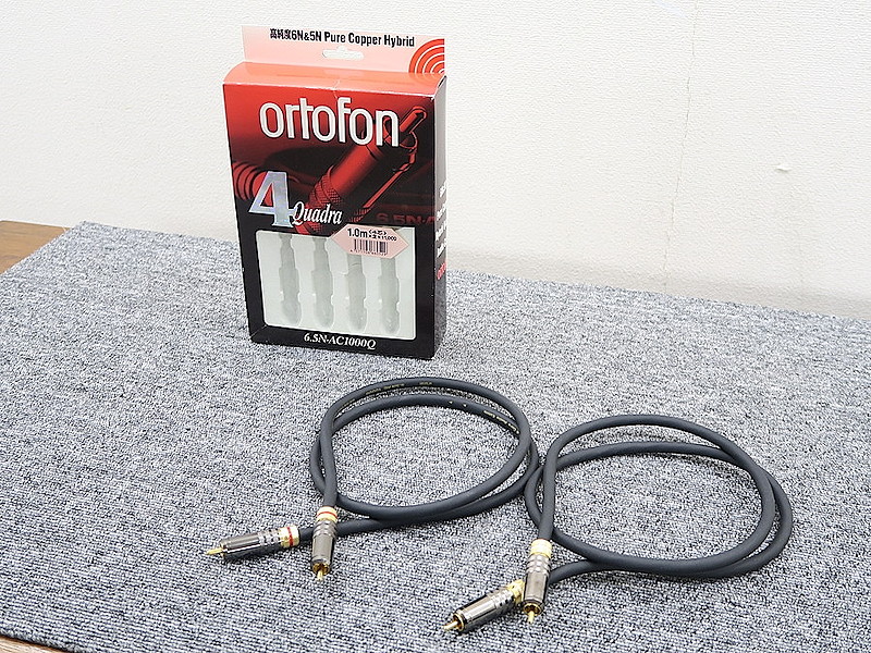 オルトフォン ortofon 6.5N-AC-1000Q（1.0m) RCAケーブル @41566