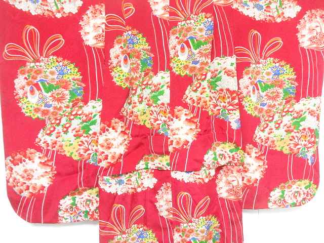 大人気，お得 349. みやこ 超 アンティーク 紋錦紗 花薬玉模様 着物(その他)｜売買されたオークション情報、yahooの商品情報をアーカイブ公開 - オークファン その他