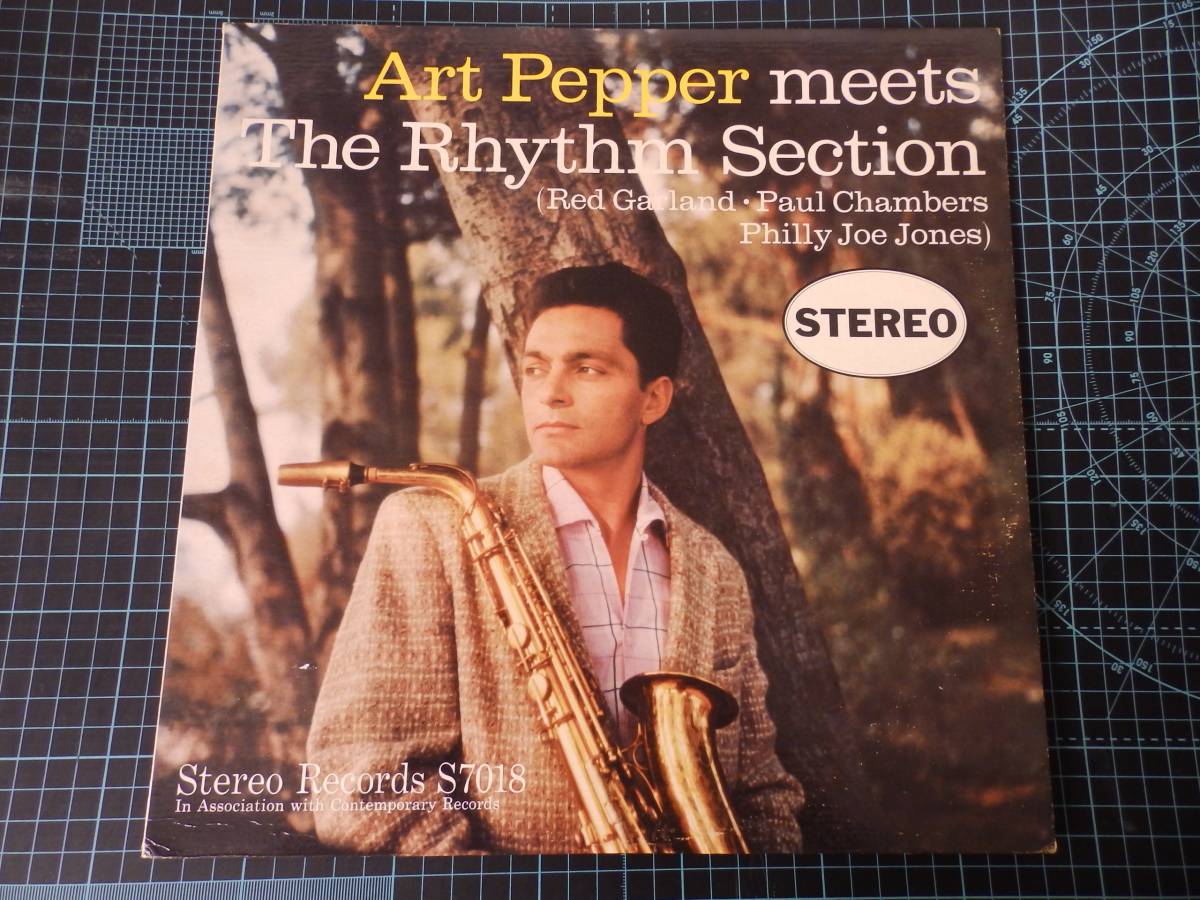Art Pepper Rhythm Meets Section - The the ⁄ Vinyl Record LP 