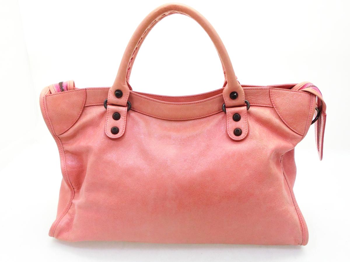 ◇S3764 BALENCIAGA バレンシアガ ザシティ 2WAY ハンド バッグ 【公式 