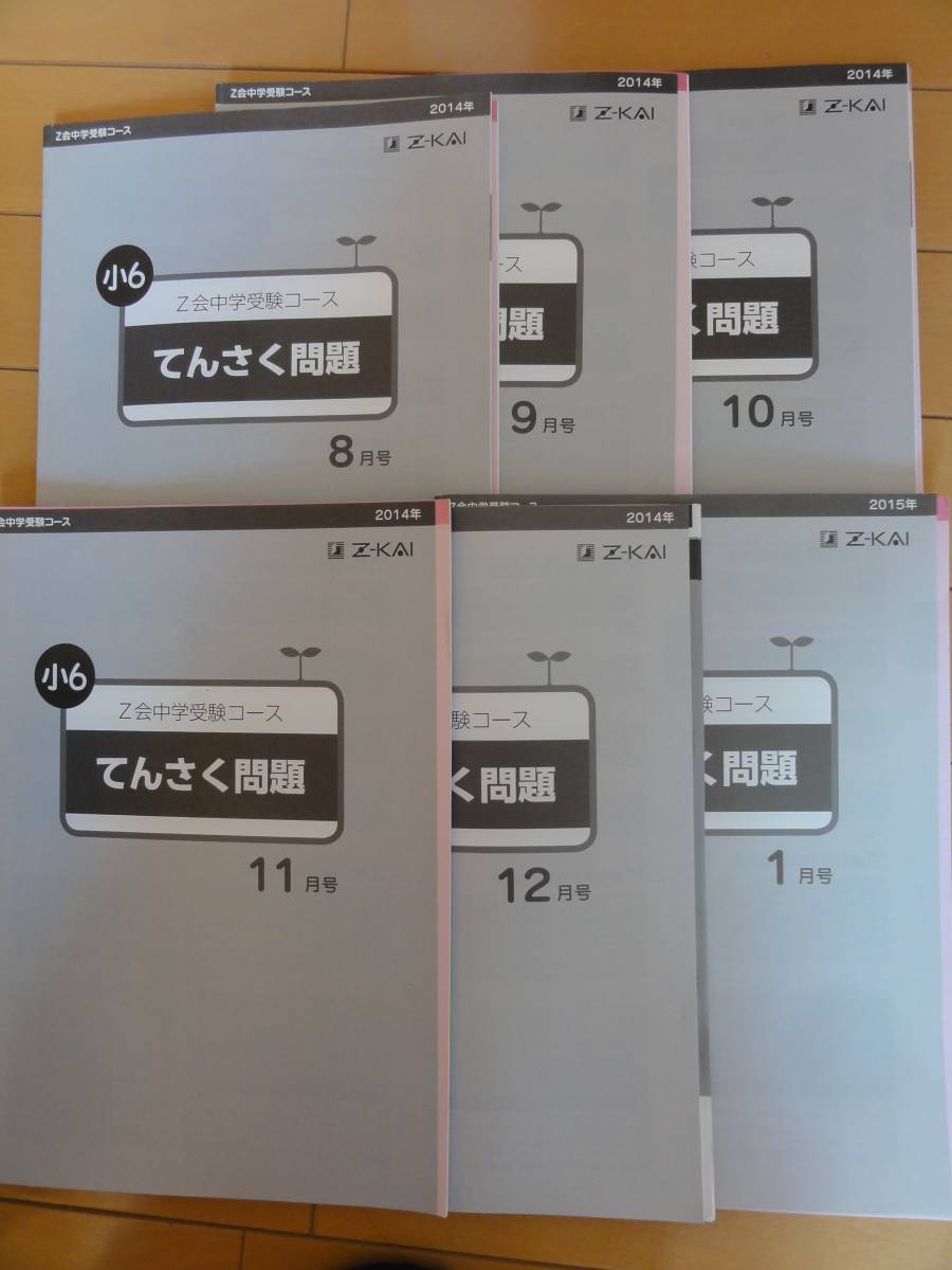 Z会 エブリスタディ 小6 算数 中学受験 アドバンスト 小学6年 解答解説