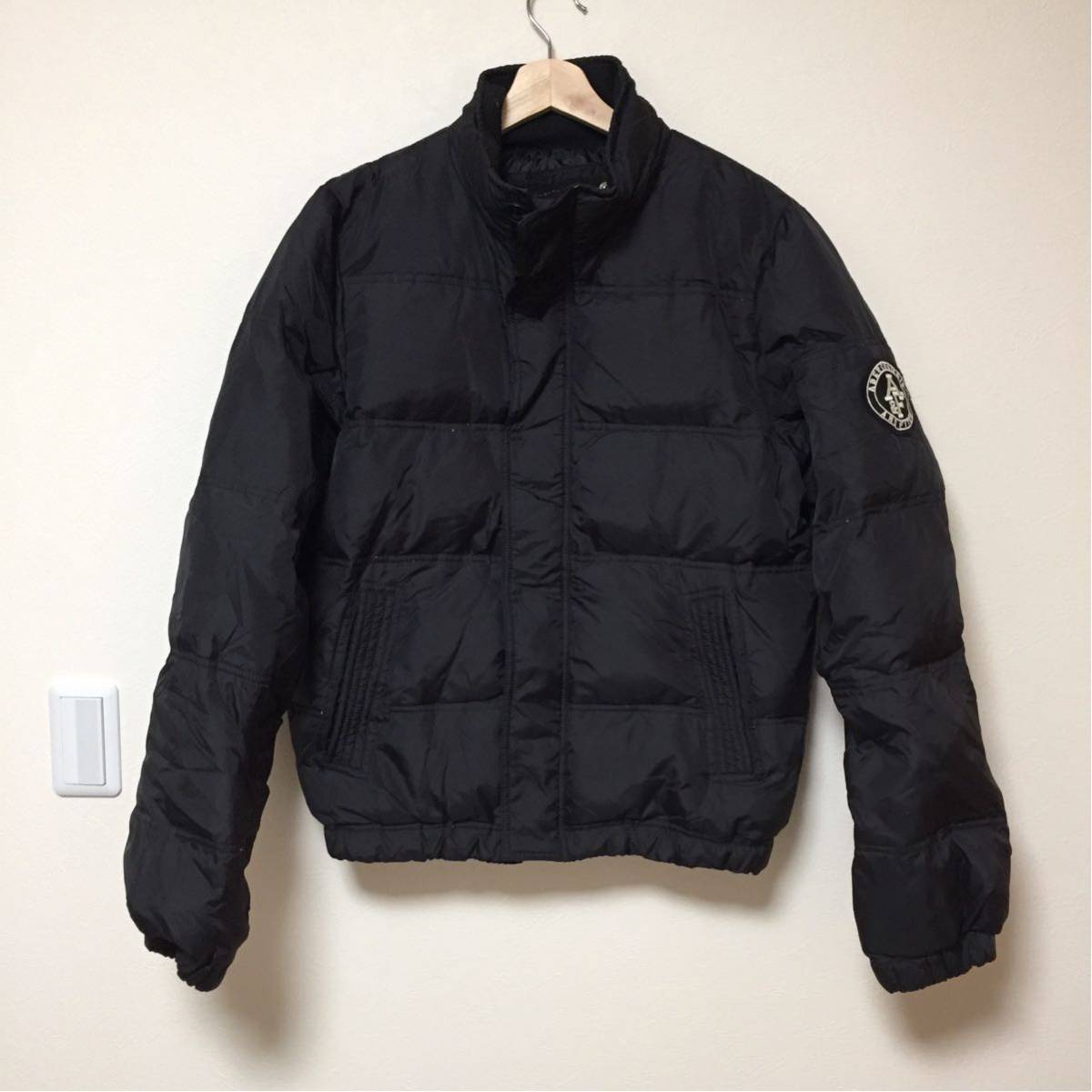 アバクロンビー&フィッチ A&F アバクロ ダウンジャケット M ブラック 