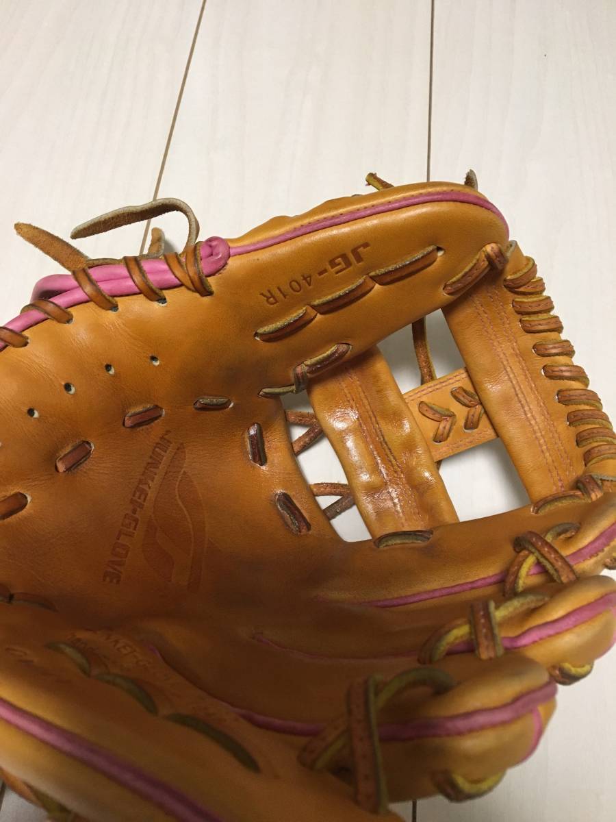 野球 ジュンケイグローブ 軟式 早い者勝ち グラブ オーダーグラブ 軟式