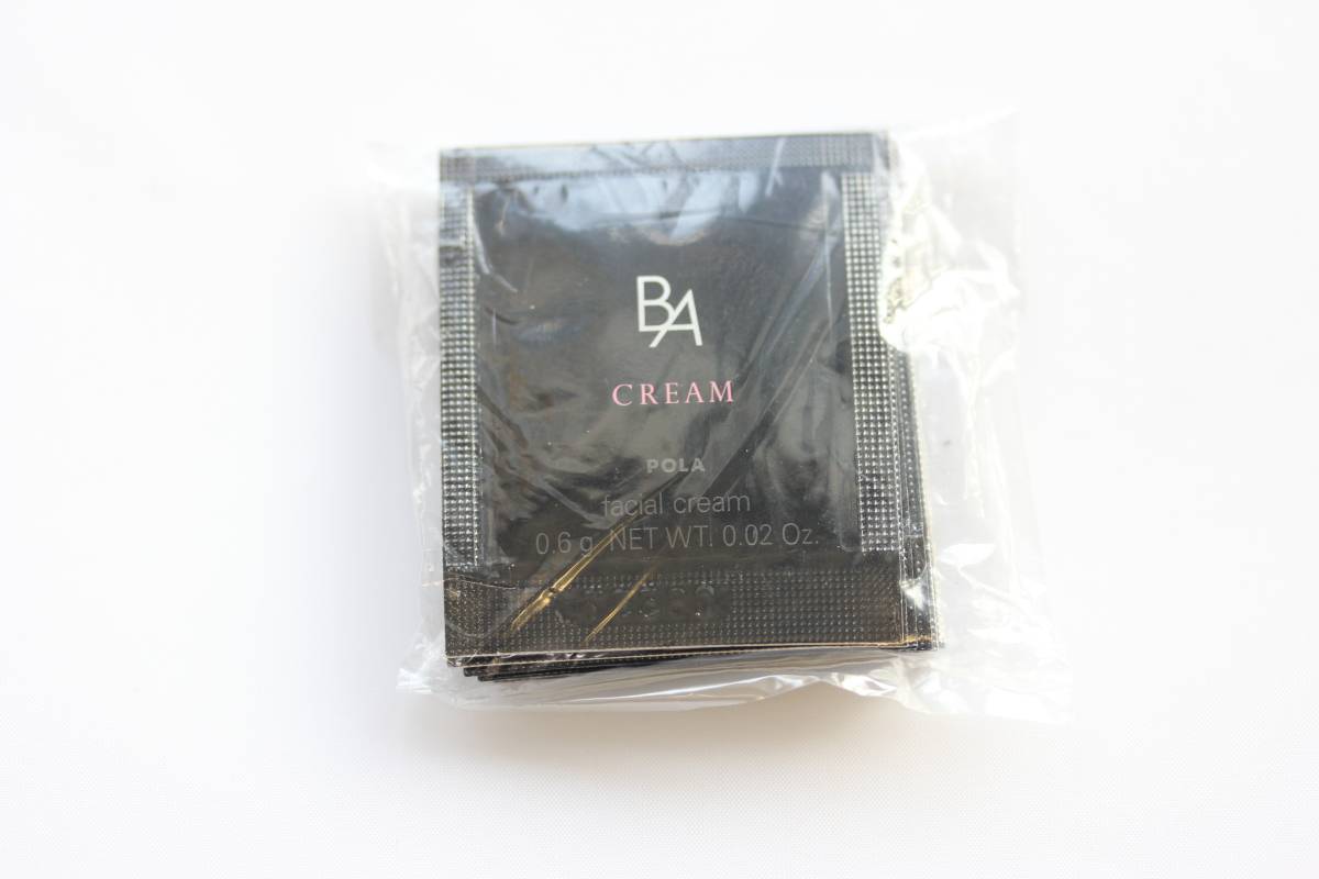 POLA B.A クリーム (0.6ｇ×10枚) × 5袋 ポーラ 最高峰 ブランド エイジングケアライン「B.A」 クリーム ①