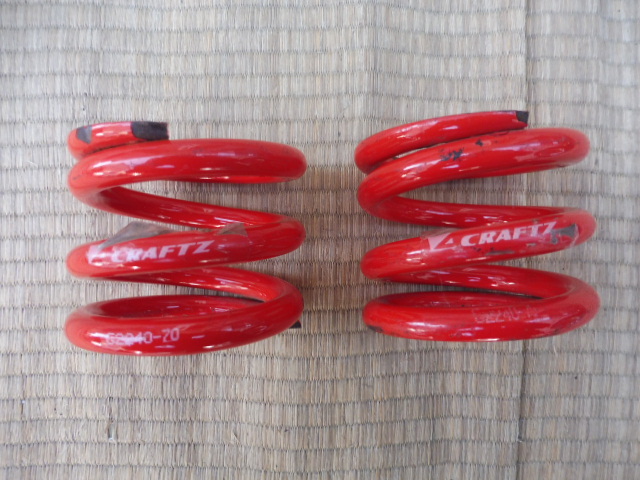 CRAFTZ スプリング　24k 75mm id65 CRAFTZ スプリング 24k 75mm id65 直巻きスプリング CRAFTZ(クラフト