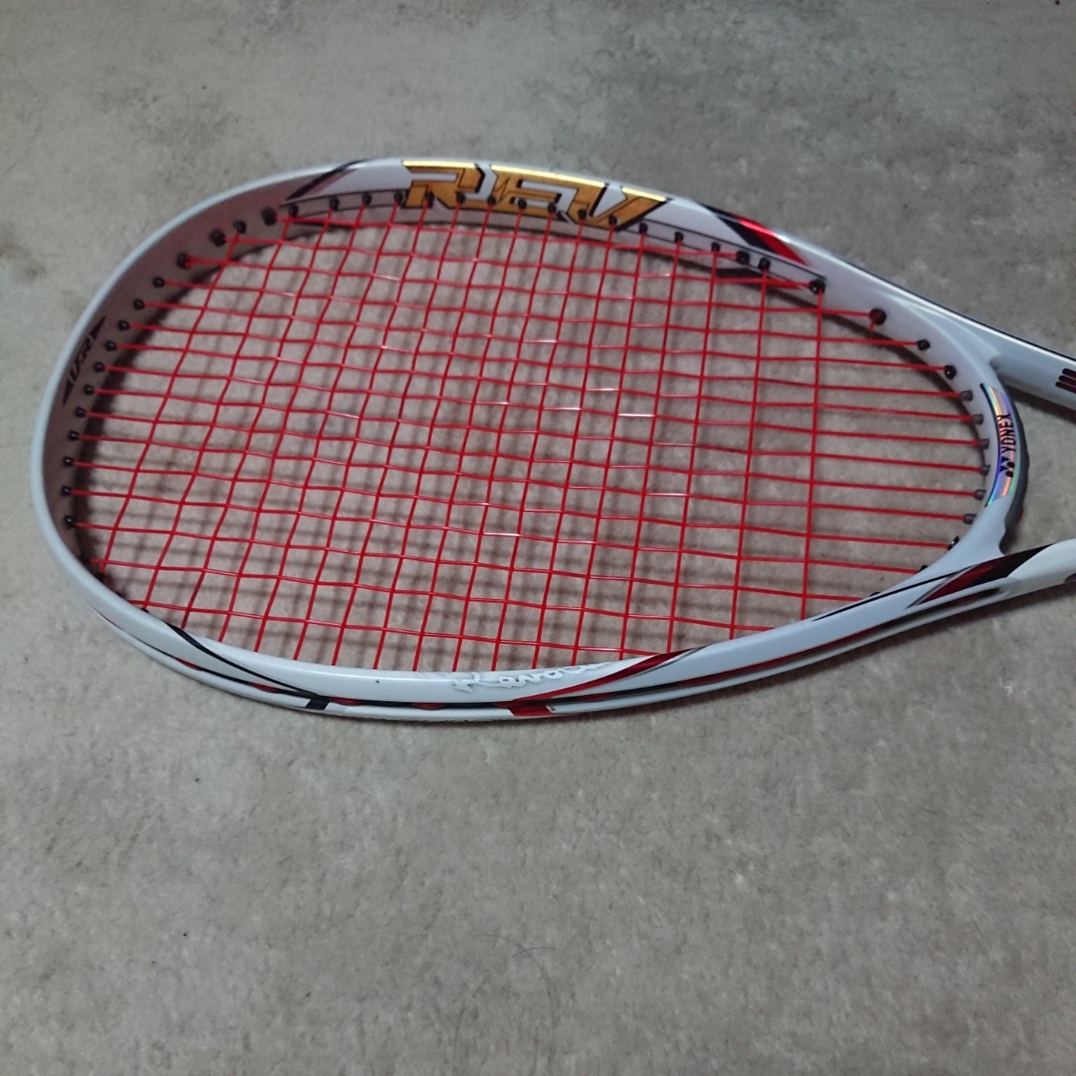 NANOFORCE ナノフォース 8V REV レブ☆ホワイト×シルバー☆UL2☆中上級者