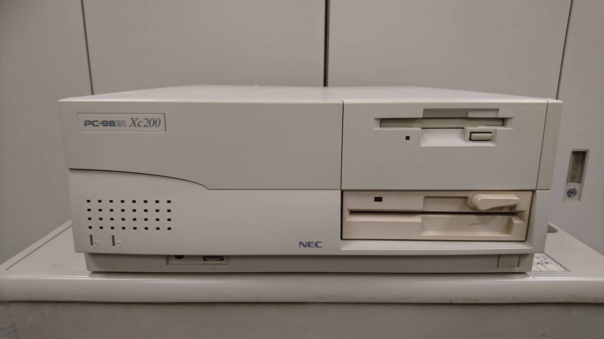 【希少！】NEC PC-9801UV 3.5インチFDD*2ドライブ フロッピー 1円スタート NEC PC-9821 xc200 3.5FDD+5FDD CD-ROMドライブ 5インチ
