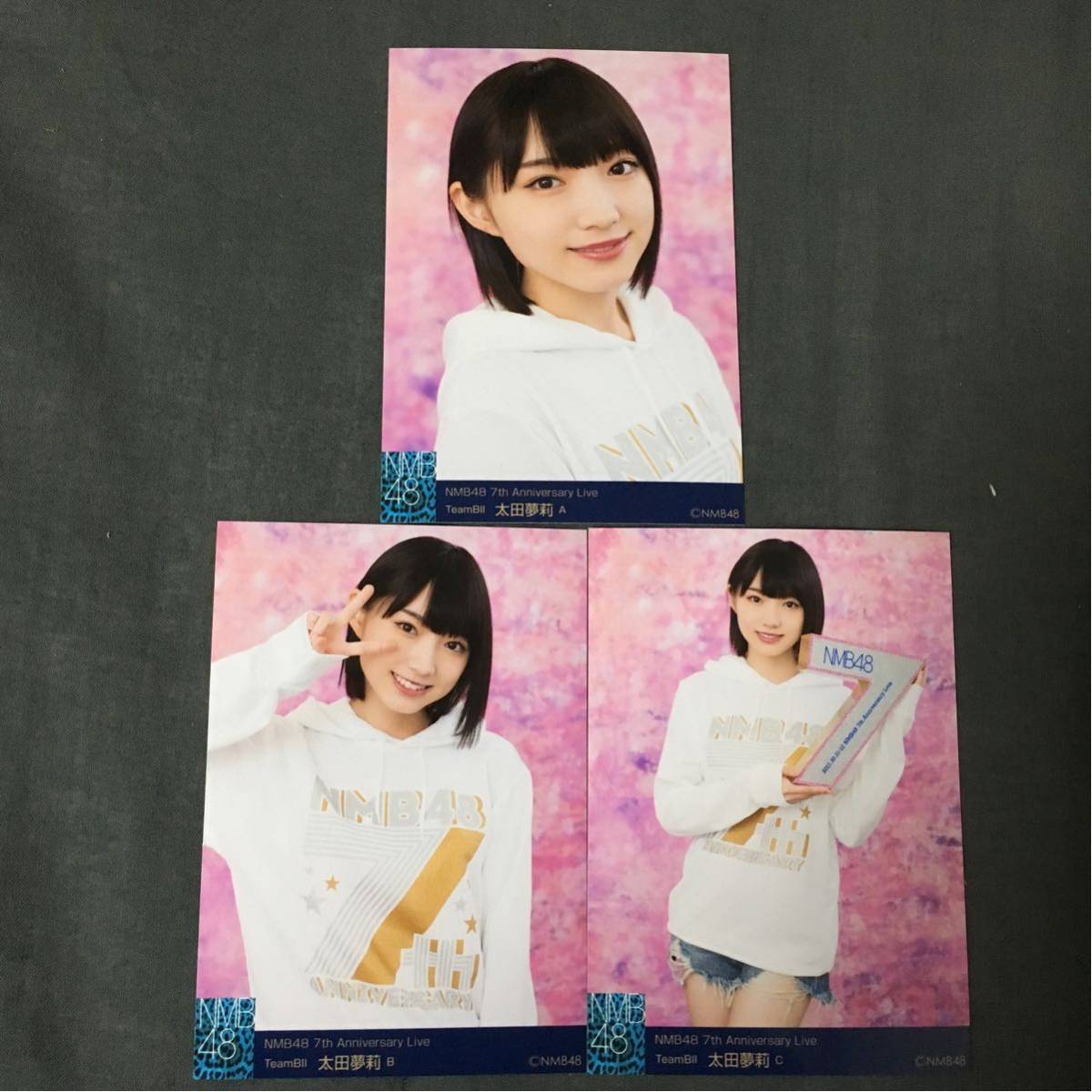 乃木坂46【全ツ大阪Tシャツ 】生写真 3種 コンプ 会場限定 真夏の全国
