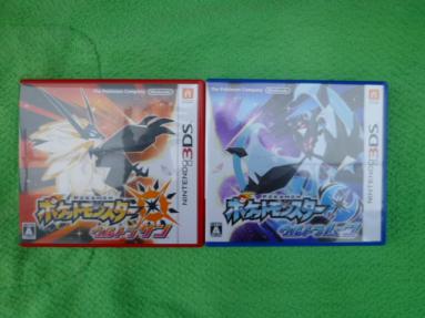 ポケモン☆ウルトラサン・ムーン ソフト☆通常色・色違い可☆806種