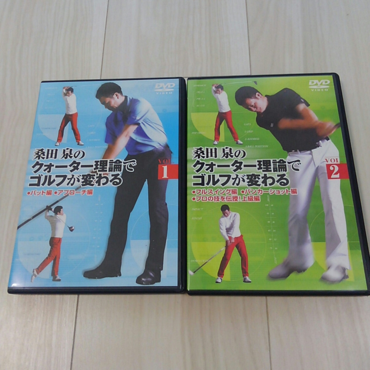 DVD 桑田泉のクォーター理論 実践編 90切りゴルフの順番とコース戦略