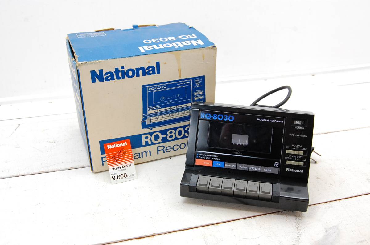 National Panasonic RQ-8030 データレコーダー MSX RQ-8030 - National データレコーダー MSX メルカリ Panasonic