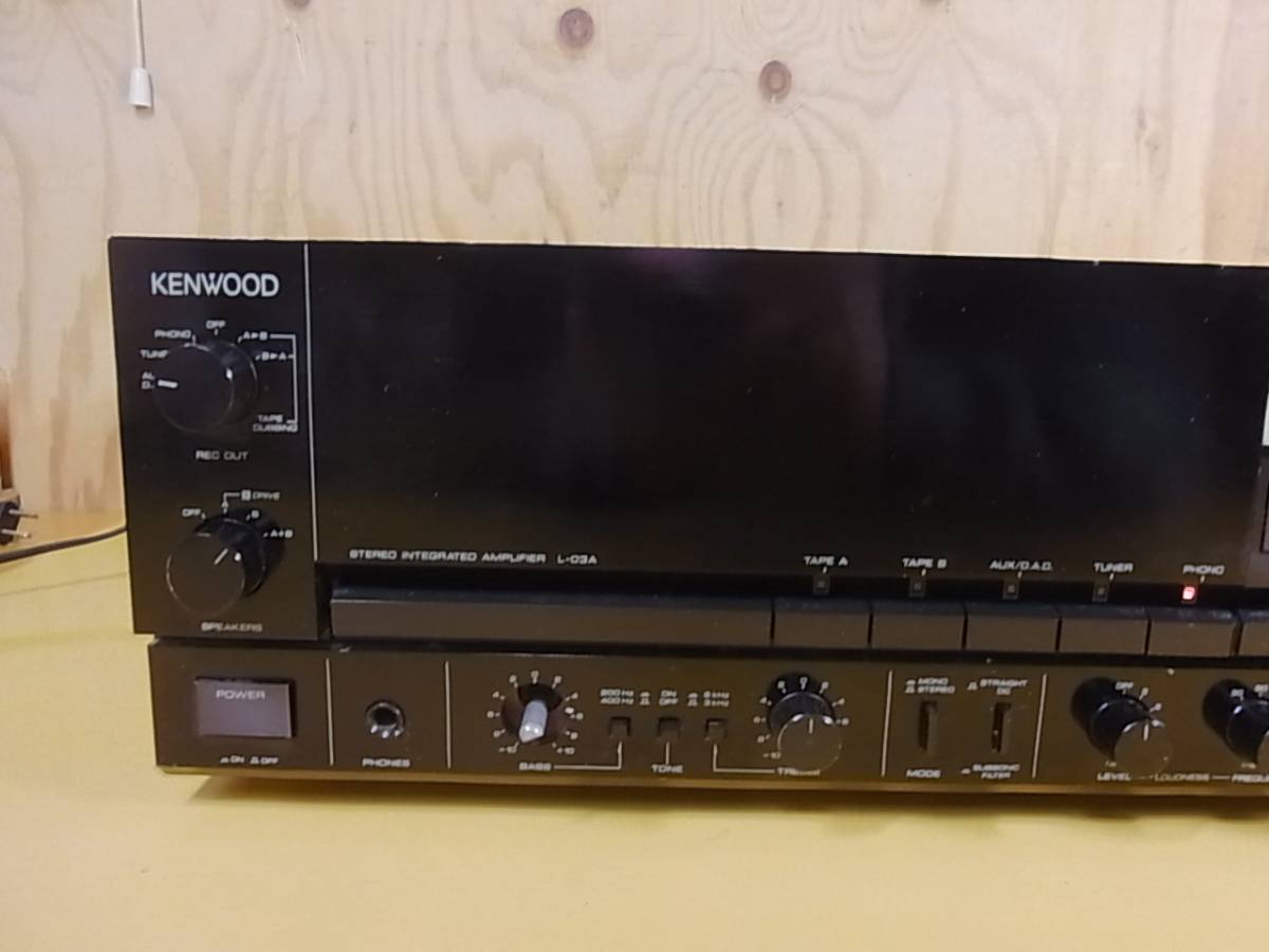 KENWOOD L-03A プリメインアンプ ケンウッド - ステレオ L－03A