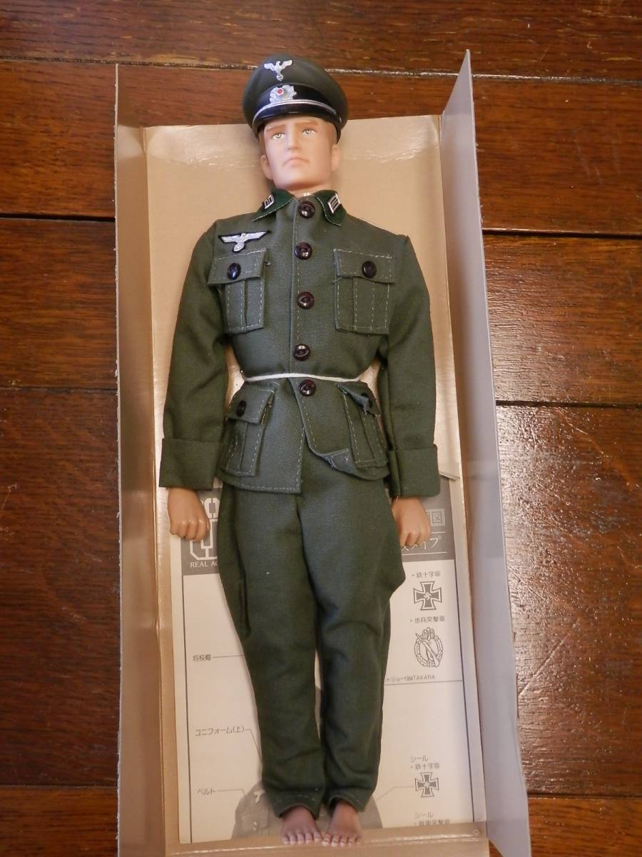 貴重なタカラのコンバットジョー コンバットジョー WWドイツ陸軍将校