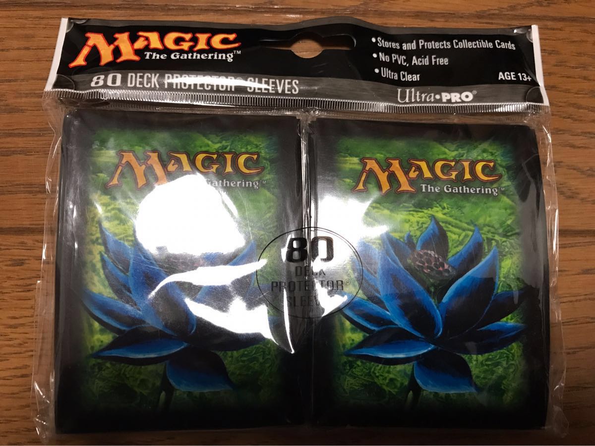 ばら売り可。MTG スリーブ ブラックロータス 5色セット MTG スリーブ バインダー トーメント ブラックロータス(セット、まとめ