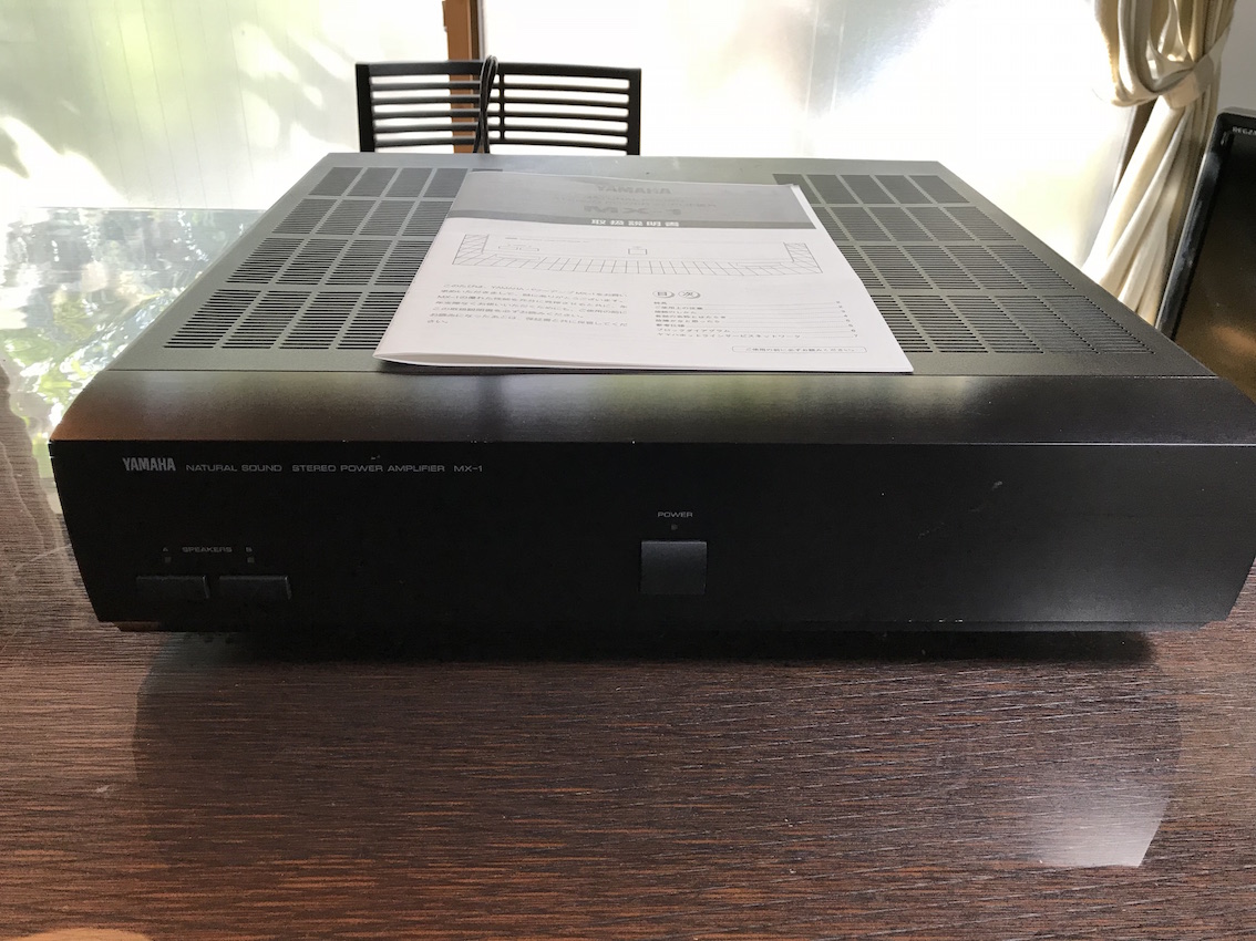  YAMAHA ヤマハ 完全A級ステレオアンプ MX－１(YAMAHA)｜売買されたオークション情報、yahooの商品情報をアーカイブ公開 - オークファン YAMAHA