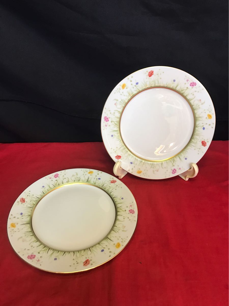 HAVILAND アビランド リモージュ FLORALIES プレート お皿 フロラリー 2枚