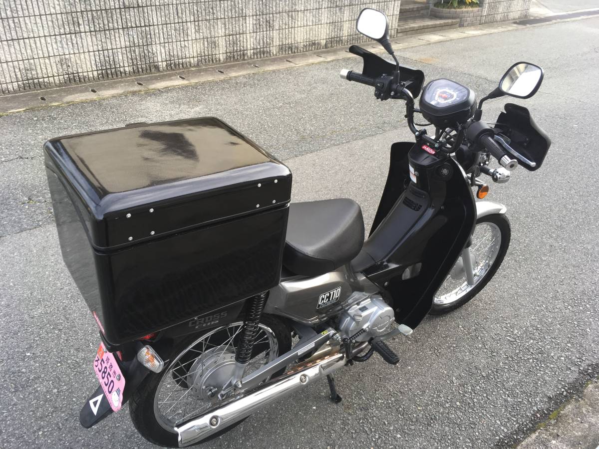クロスカブ110カスタム積載革命! | デイトナ「サドルバッグ ツーリング 