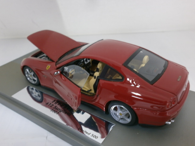 BBR・GASOLINE 1/43 フェラーリ 612 スカリエッティ 2003 オープンモデル (2333-409) 0 1&frasl;43 Ferrari Car Resin Model