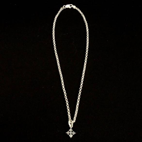 ☆Shamballa(シャンバラ)シルバー925 ネックレス 良好☆ silver/銀色