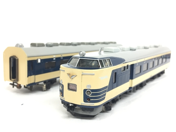 ［ジャンク］鉄道模型　HOゲージ　カツミ　客車　動力車2両　1両不動車あり ジャンク カツミ 国鉄 583系 電車 6両セット 鉄道模型 HOゲージ