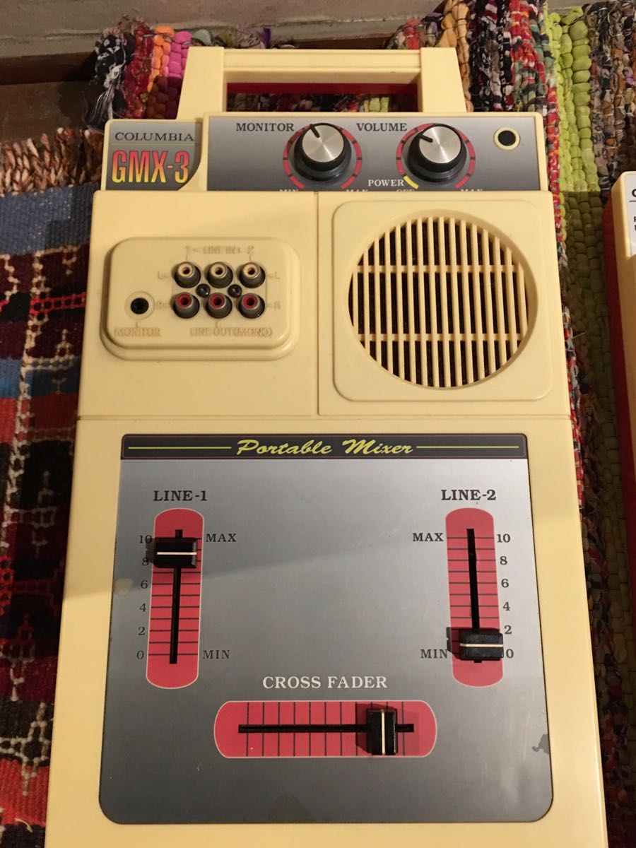 ポータブルミキサー GMX-N3 COLUMBIA : GMX-3 アナバス 動作OK 日本
