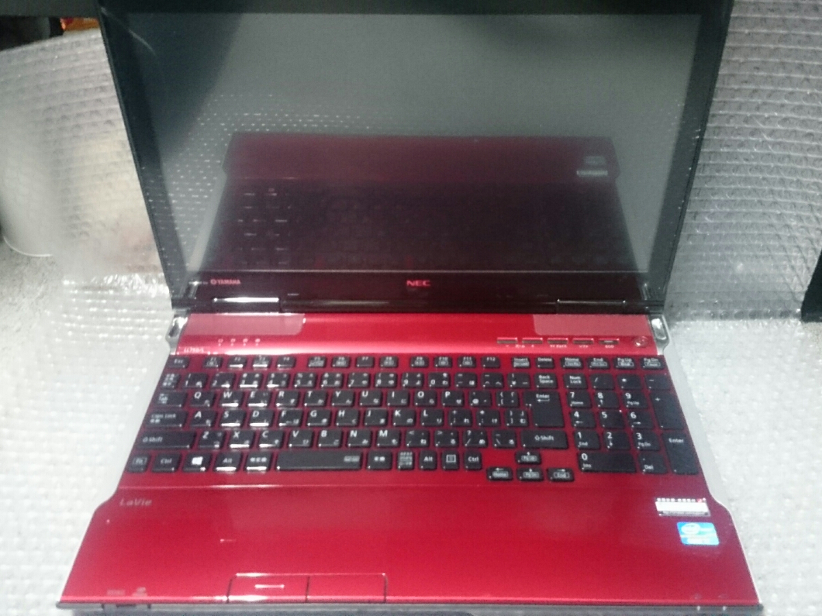 L LaVie NEC LL750⁄LS6R [クリスタルレッド] 価格 価格比較 クリスタル 