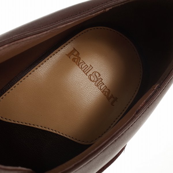 新品☆PaulStuart ポールスチュアート 新品 日本製 牛革 本革レザー