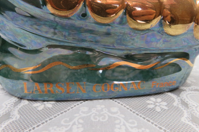 古酒 LARSEN VIKING SHIP ラーセン バイキング 陶器 マーブルグリーン