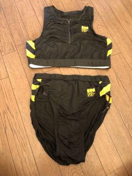 【中古】インスポーツ insports 競水 競泳水着 Sサイズ