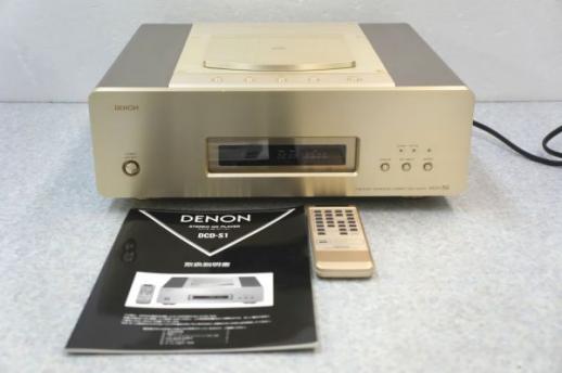 超激得，新品 A92116 DENON デノン DCD-S1 CDプレーヤー 元箱 リモコン スタビライザー 取説付(DENON)｜売買されたオークション情報、yahooの商品情報をアーカイブ公開 - オークファン DENON