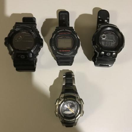 CASIO G-SHOCK (ジャンク)4本セット カシオ ブランド腕時計 【公式通販】
