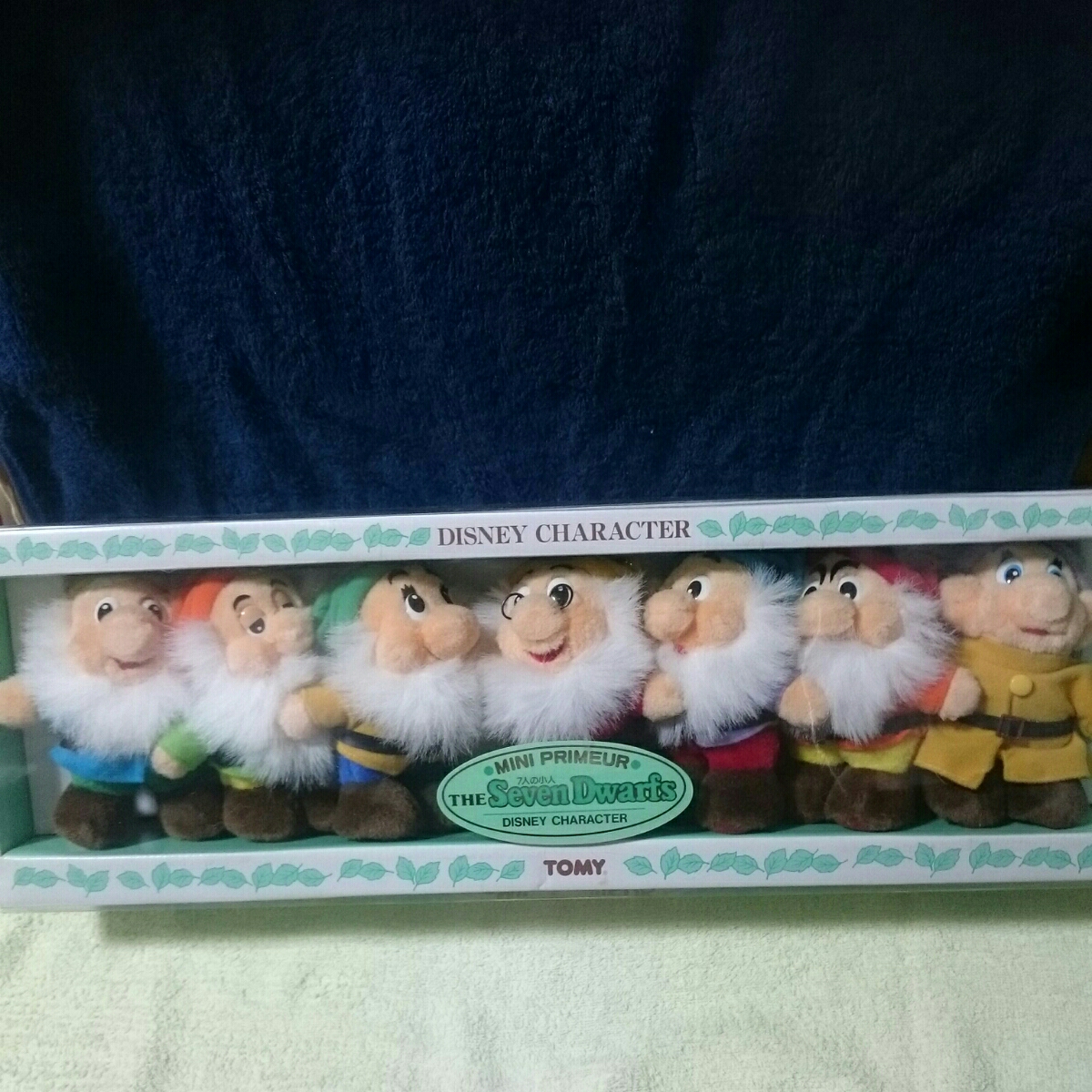 未使用品】ディズニー MINI PRIMEUR 7人の小人 ぬいぐるみセット 