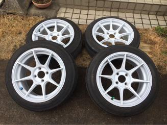 stealth racing 15インチ ホイール 7j pcd100 4h 引っ張り xxr