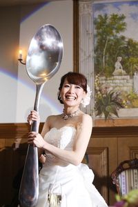 120センチ ビッグスプーン 結婚式 ファーストバイト なき