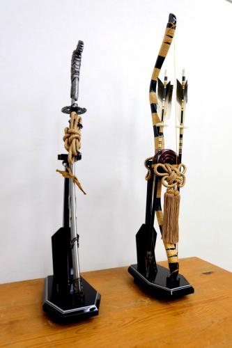 Z440/高級御弓・太刀揃/王朝 二本矢/5月/23号/幹山作